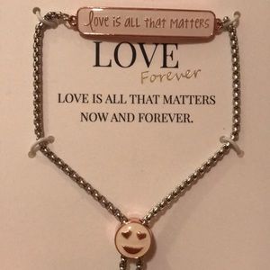 Inspiration gold and silver bracelet